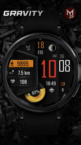 GRAVITY - Watch face screenshot 6