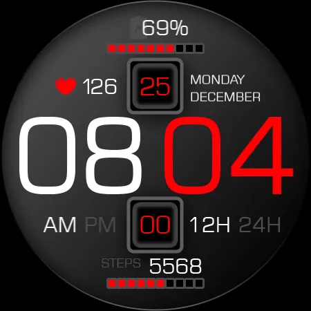 Key111 Digital Sport WatchFace screenshot 27