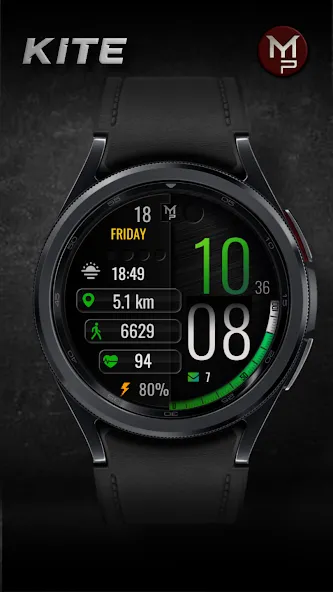 KITE - Digital Watch Face screenshot 5