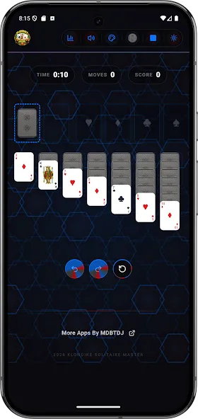 Klondike Solitaire Offline screenshot 6