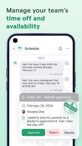 Breakroom Chat & Scheduling screenshot 5