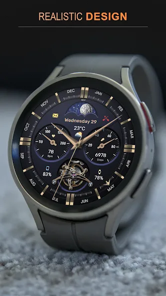 WFP 334 Business watch face screenshot 5