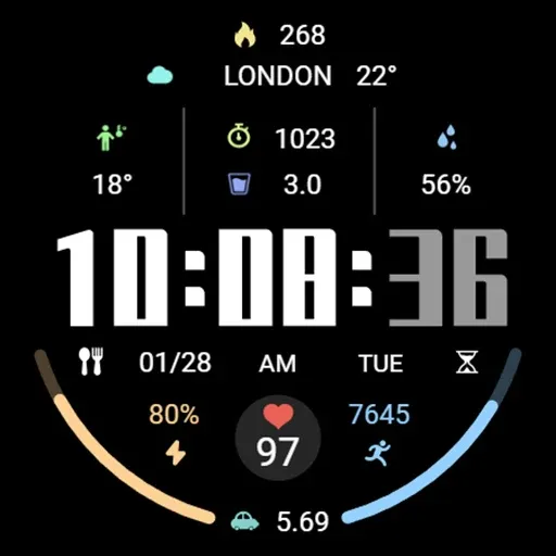 ZKinWatch Solid Color Function screenshot 6