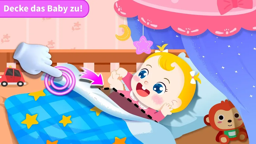Panda Spiel: Babygirl Pflege screenshot 4