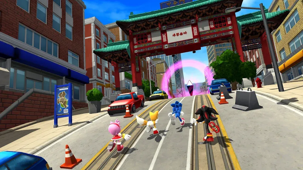 Sonic Forces : Course JcJ screenshot 8