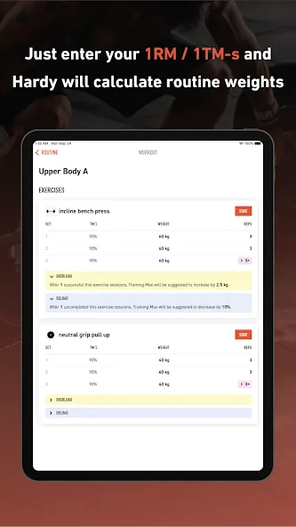 Hardy: smart workout routines screenshot 12
