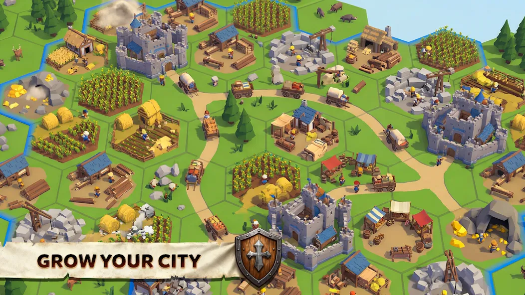 Hexapolis: Civilization wars screenshot 4