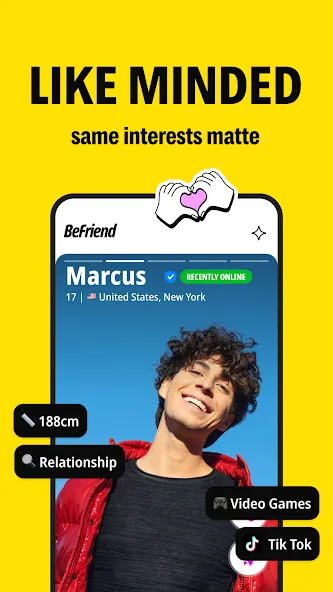 BeFriend: make friends nearby screenshot 11