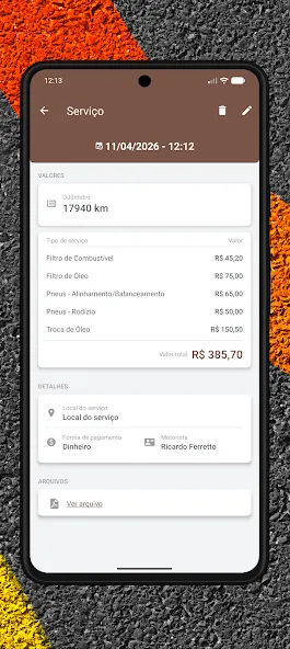 Drivvo - Controle de Gastos screenshot 5