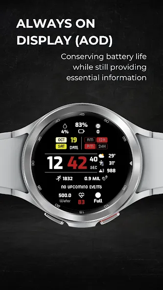 EXD107: Digital Watch Face screenshot 7