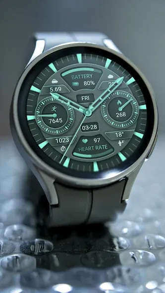 Emerald Gemstone ZKin Watch screenshot 4