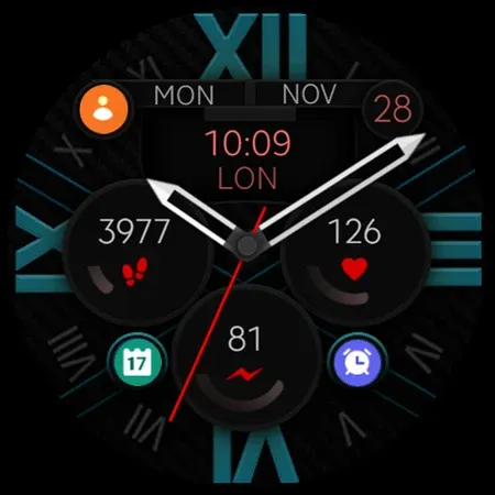 Dream 43 analog watch face screenshot 10
