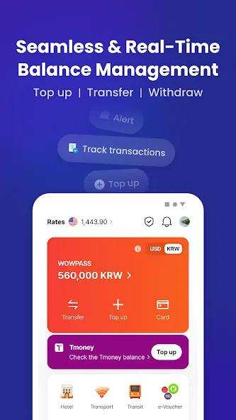 WOWPASS: Go Cashless in Korea screenshot 3