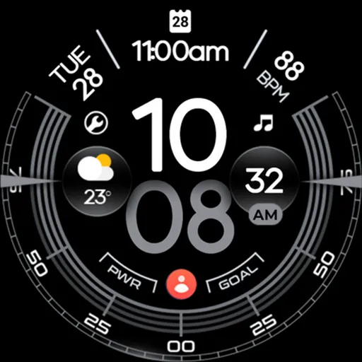 OMG 340 - Minimal Watch Face screenshot 31