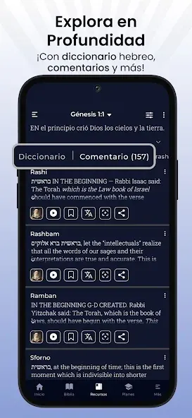 Estudiar Biblia Hebrea: Salmos screenshot 4