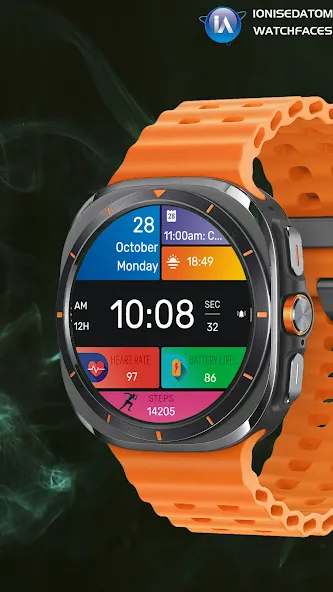 IA61 Digital Watchface screenshot 2