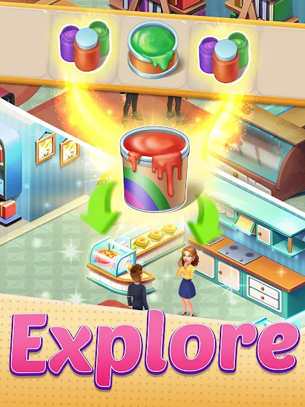 Merge City - Decor Mansion screenshot 14