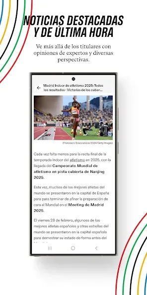 Olímpicos™ Deportes y Noticias screenshot 2