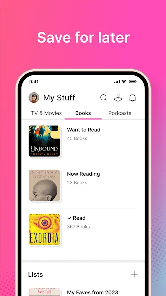 Likewise: Entertainment Picks screenshot 6
