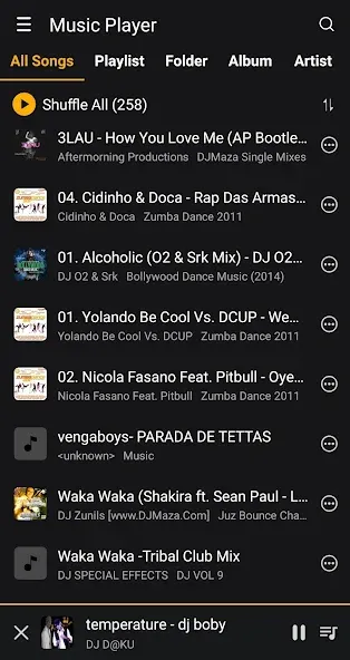 Music Player screenshot 1