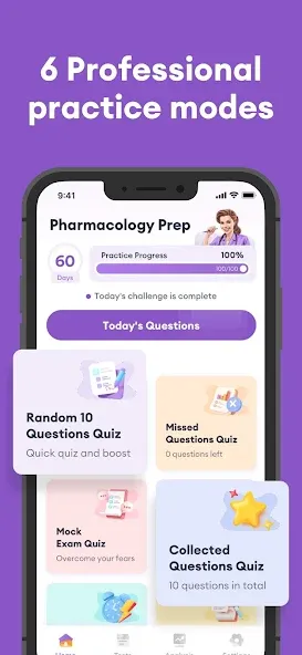 Pharmacology Exam for Nursing screenshot 22