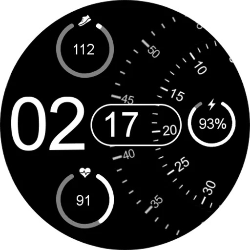 Pixel Rotary URX95 Watch face screenshot 13