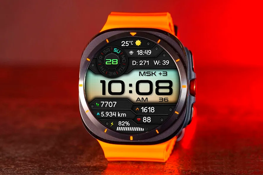 NUVELARO CTS59 Watch face screenshot 3