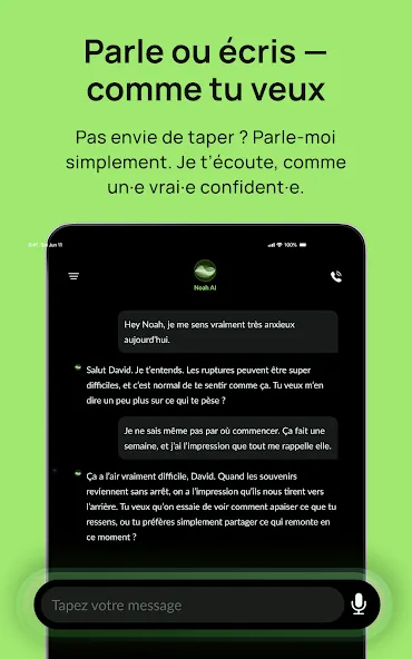 Noah – Votre Thérapeute IA screenshot 19