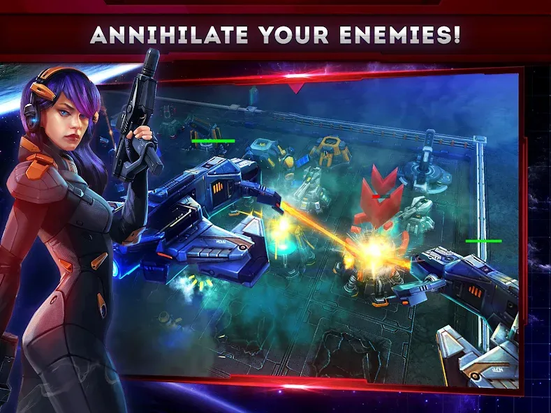Galaxy Control: Estrategia 3D screenshot 1