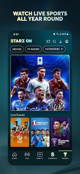 STARZ ON screenshot 5