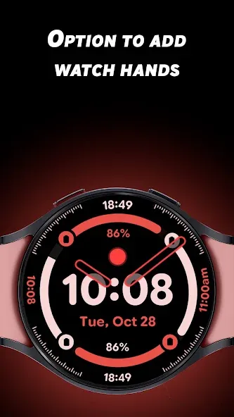Digital Rings 2 - Watch face screenshot 4