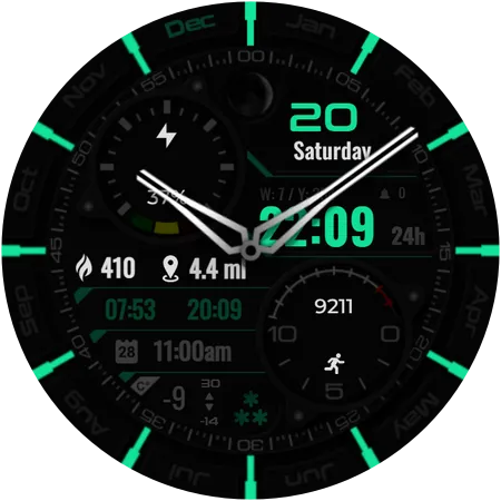 it-M002_Quantum Watch Face screenshot 32