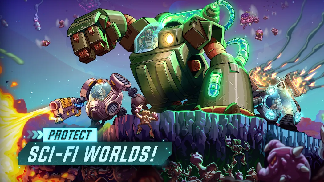 Iron Marines Offline Strategy screenshot 1