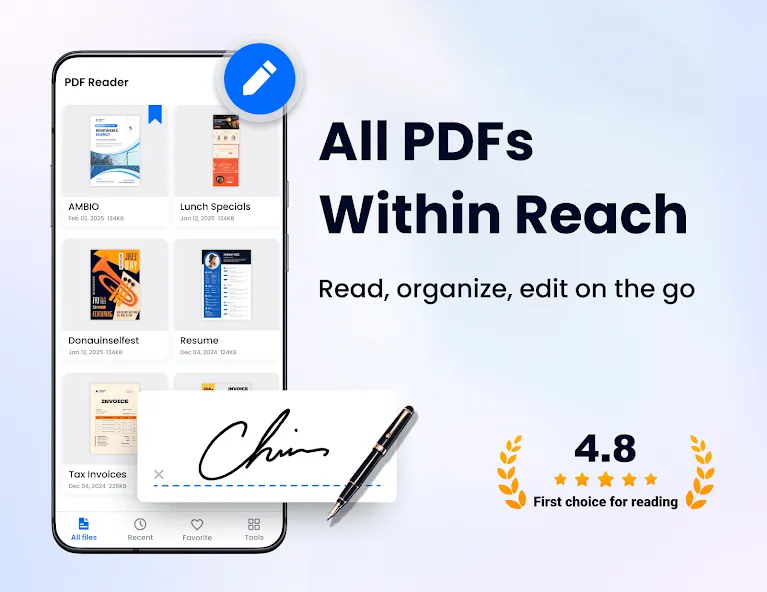 PDF Reader - PDF Editor screenshot 1