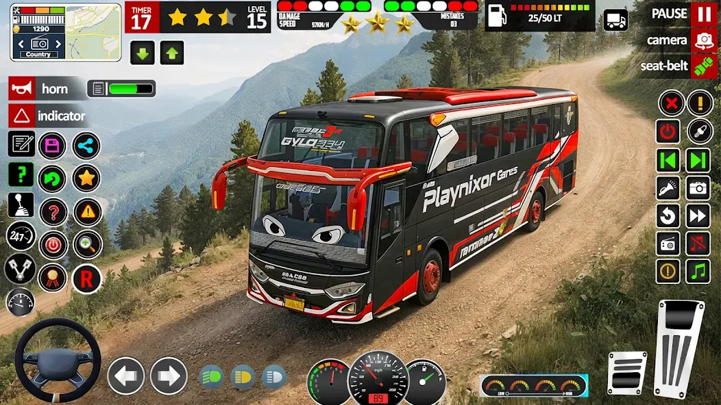 Offroad Bus Driving Impossible screenshot 8