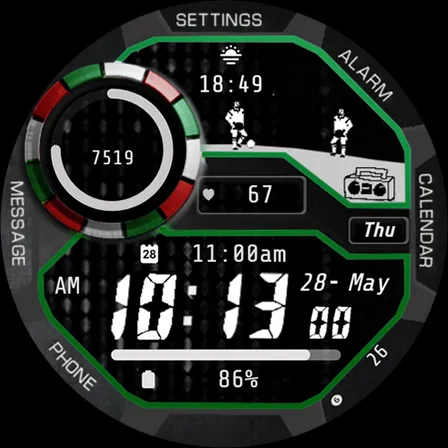 FOOTBALL WORLD CUP Watch face screenshot 13