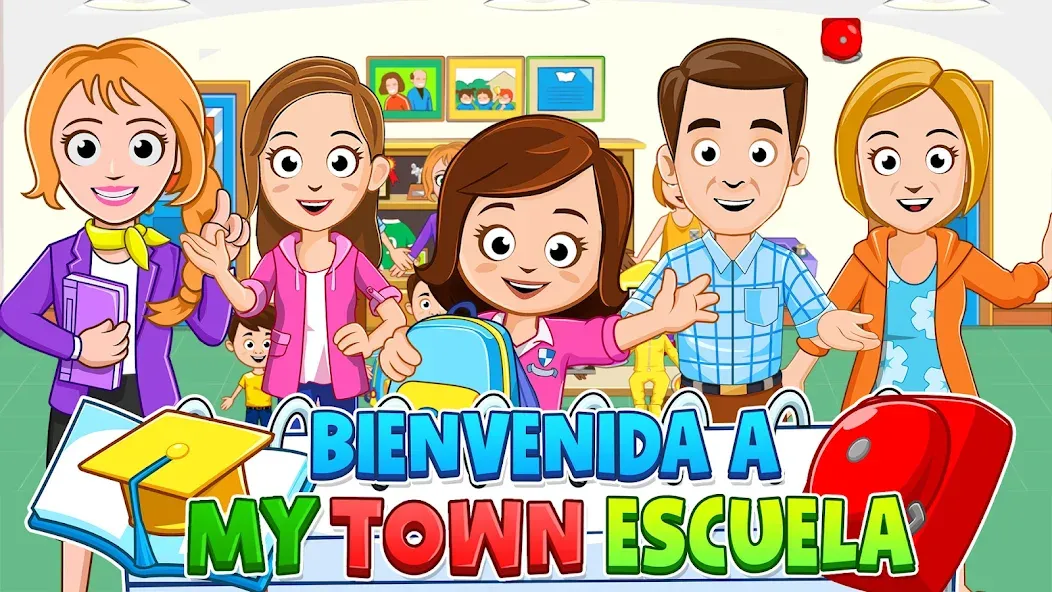My Town : School screenshot 1