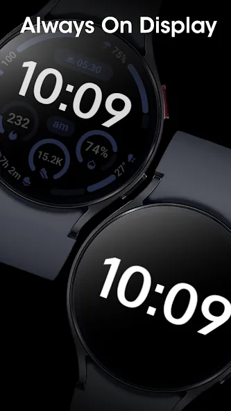 MDS08 Digital Watch Face screenshot 7