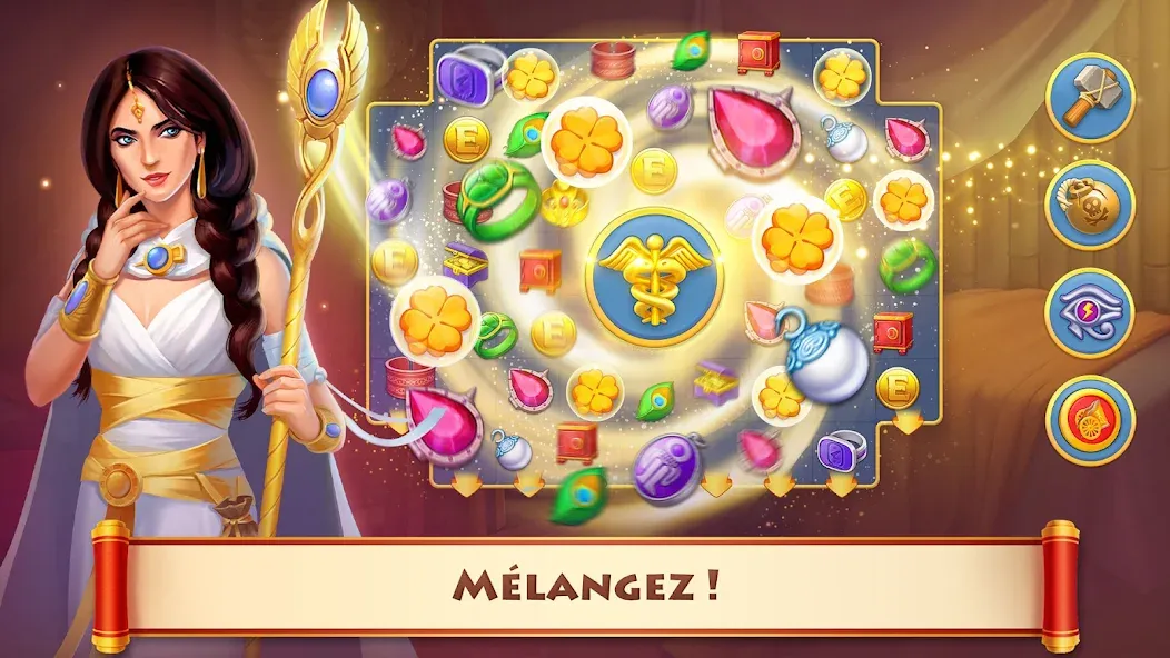 Match 3 - Cradle of Empires screenshot 20
