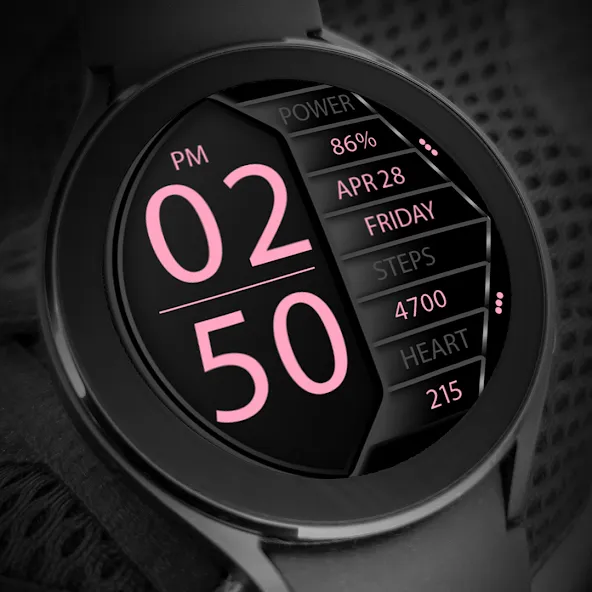 Key044 Digital Watch Face screenshot 7