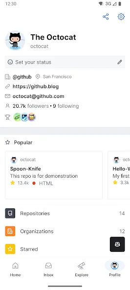 GitHub screenshot 8