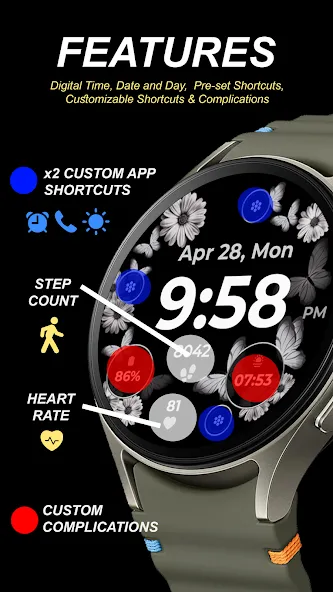 Butterflies and Flowers screenshot 2