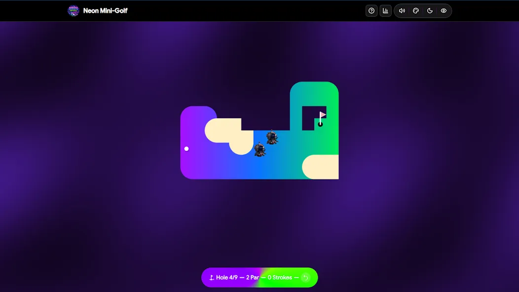 Neon Mini Golf Offline No Wifi screenshot 31