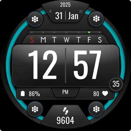 MJ166 Clean Digital Watch screenshot 26