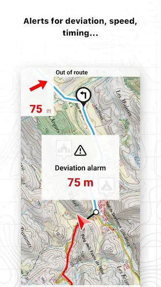 TwoNav 6: Routes and Maps screenshot 3