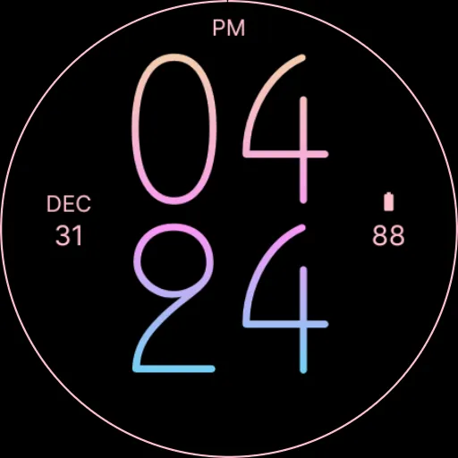 Summer Air Watch Face screenshot 4