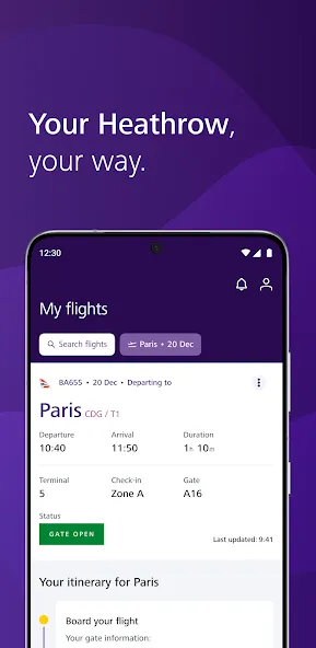 LHR London Heathrow Airport screenshot 1