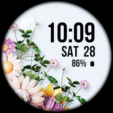 Tku S020 Botanic Watch Face screenshot 20