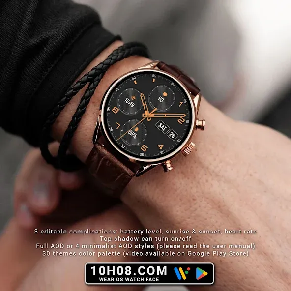 Watch face 10h08.com #141 screenshot 5