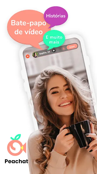 Peachat - Live Video Chat screenshot 1